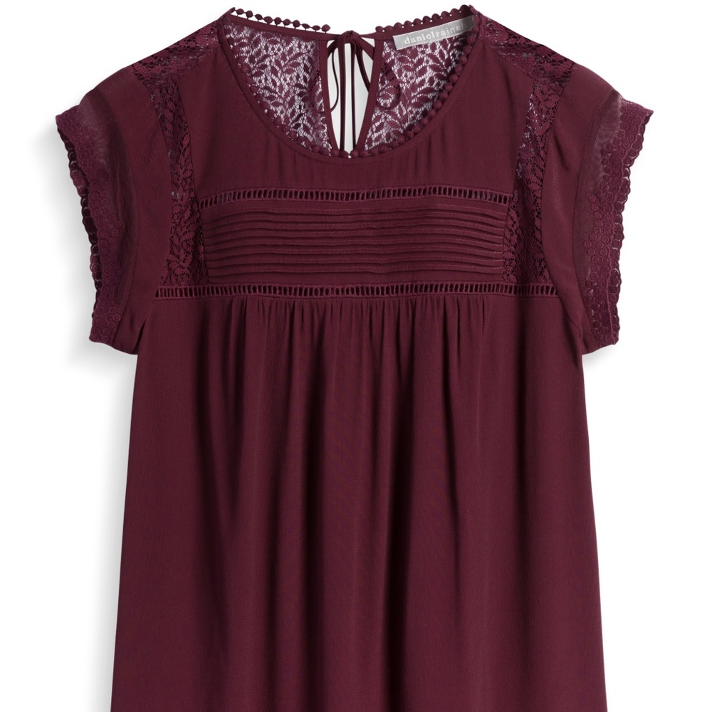 Daniel Rainn Becru Lace Blouse